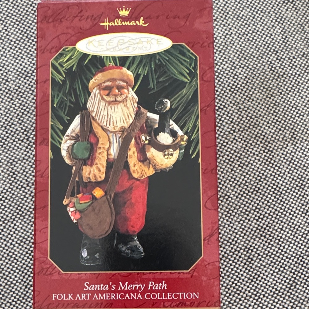 Hallmark Rustic Santa: Santa’s Merry Path